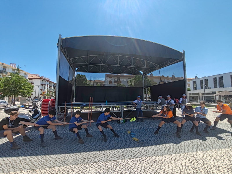 Programa Cultura Fora de Portas promoveu Jogos Tradicionais na cidade