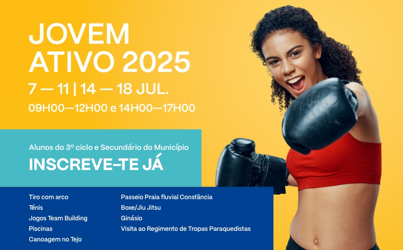 Jovem Ativo 2025 - Inscrições a decorrer