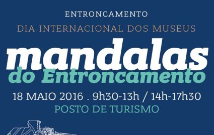 "Mandalas" alusivos ao Entroncamento no Posto de Turismo