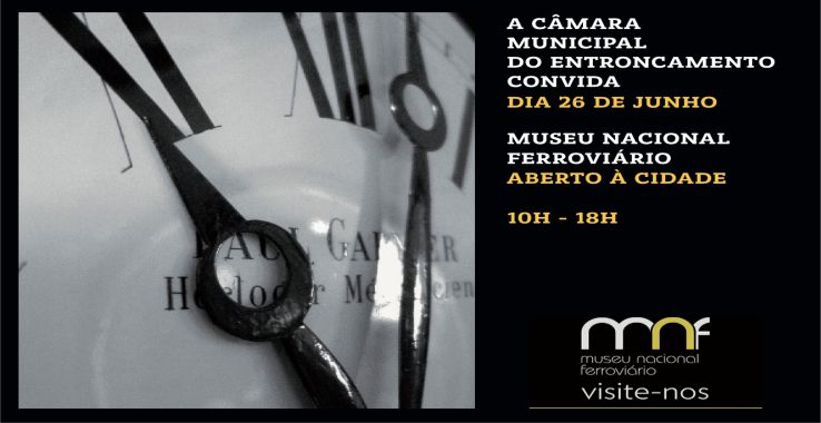 Museu Nacional Ferroviário aberto à Cidade dia 26 de junho