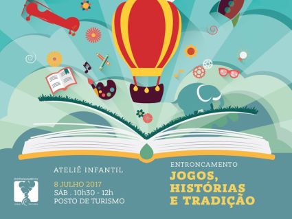 Jogos, Histórias e Tradição no Posto de Turismo