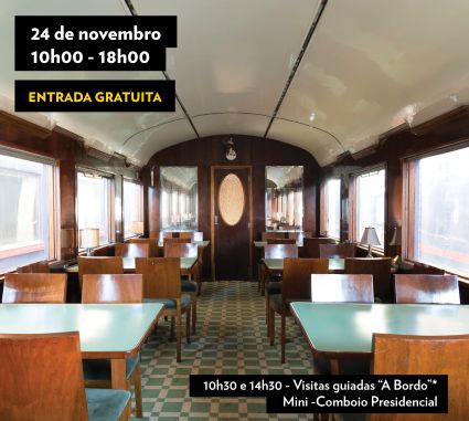 Entrada Gratuita no Museu Nacional Ferroviário no Dia do Aniversário do Concelho