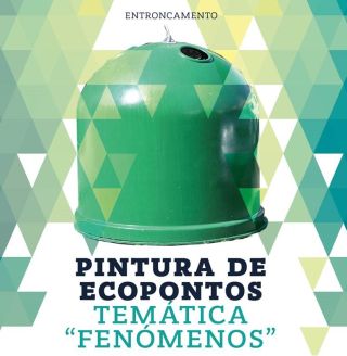 Pintura de Ecopontos sobre a temática dos Fenómenos
