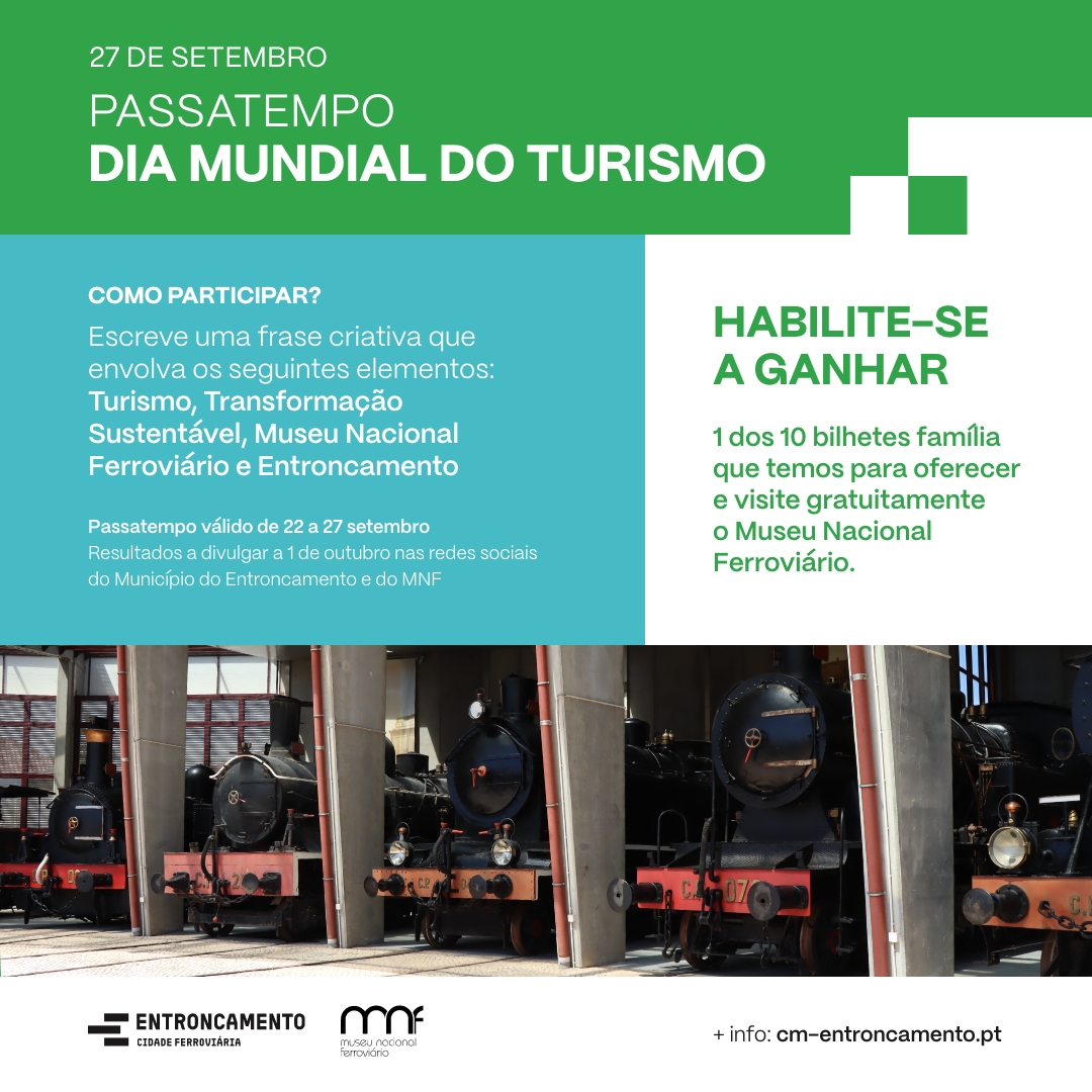 Passatempo Dia Mundial do Turismo - 27 setembro