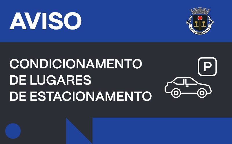 aviso condicionamento de lugares de estacionamento 800x497