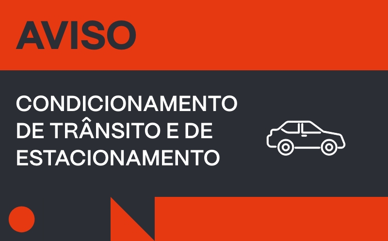 aviso condicionamentos transito e estacionamento 800x497