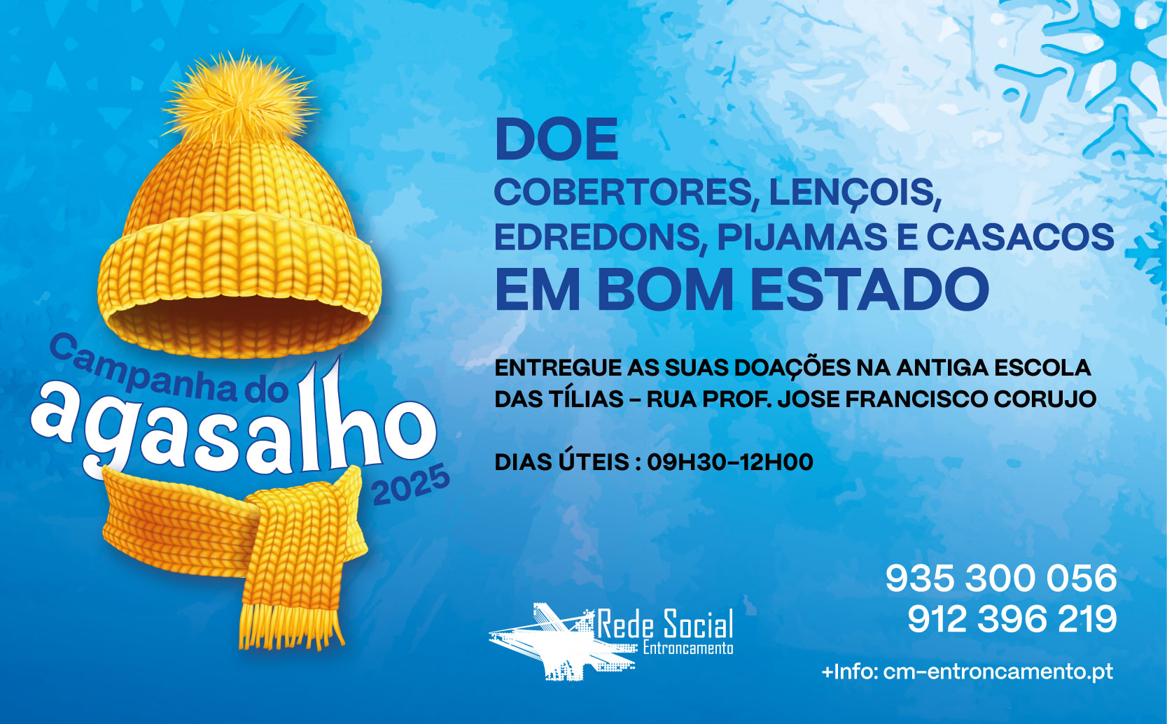 Campanha do Agasalho decorre no Entroncamento