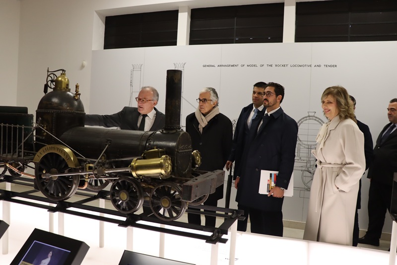 Presidente da Assembleia da República e grupo de Deputados de visita ao distrito de Santarém