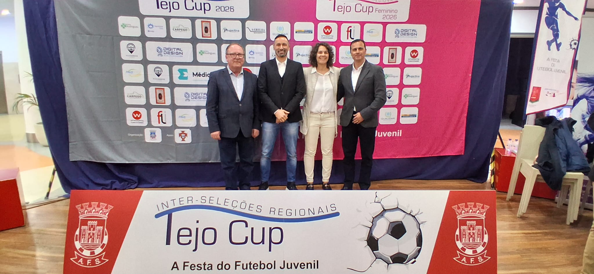 Entroncamento presente na apresentação da Tejo Cup – Festa do Futebol Juvenil