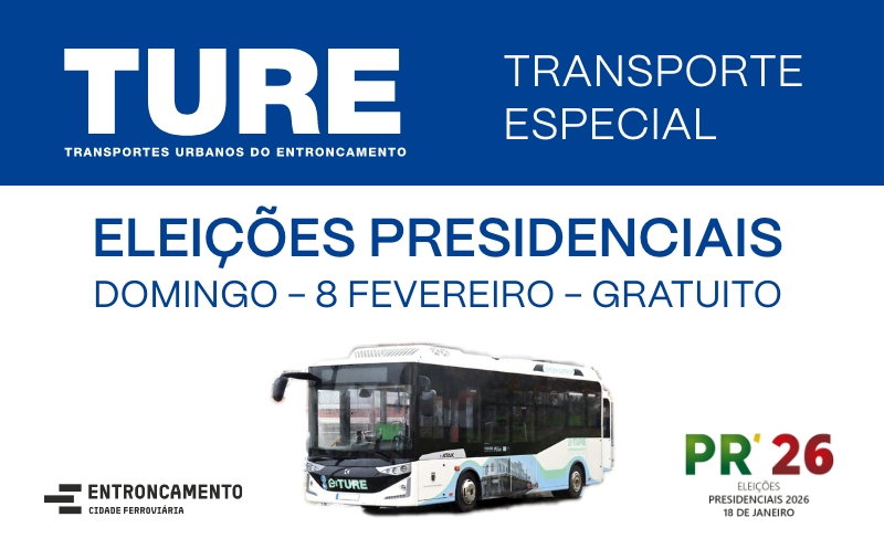 Ture banner eleicoes presidenciais fevereiro