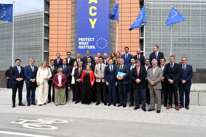 Entroncamento reforça presença europeia em missão institucional a Bruxelas