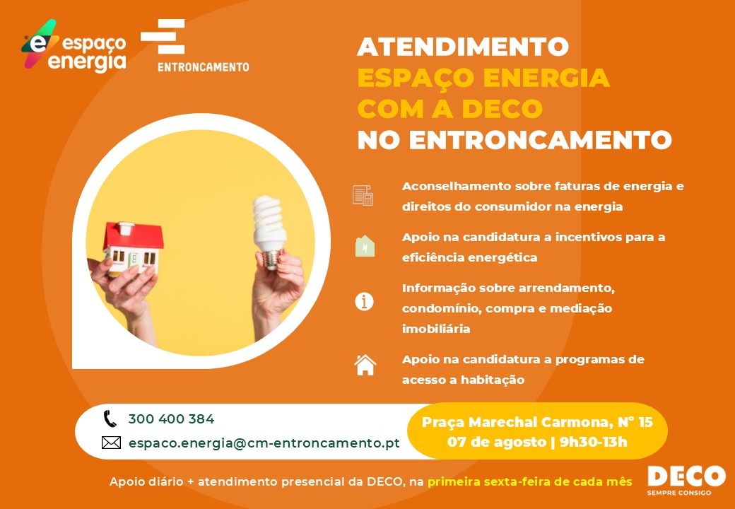 Cartaz DECO BHE Entroncamento 7 de agosto