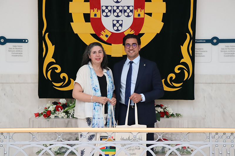 Encontro no âmbito da geminação entra as cidades Entroncamento e Friedberg (Alemanha