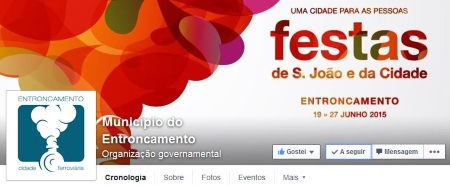 Município do Entroncamento no Facebook