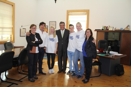 Alunos de Friedberg visitaram o Entroncamento
