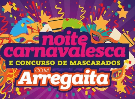Noite Carnavalesca e Concurso de Mascarados