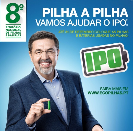 Pilha a Pilha - 8ª Campanha Nacional de Recolha de Pilhas a Favor do IPO
