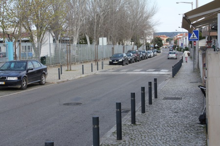 Exercício da Proteção Civil junto à Escola Secundária