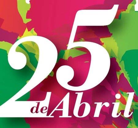 Programa comemorativo do 43º aniversário do 25 de abril