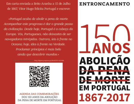 Comemorações dos 150 Anos da Abolição da Pena de Morte em Portugal