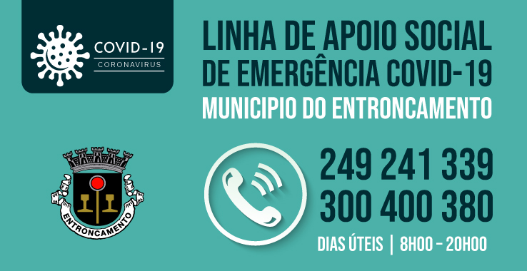 Linha de Apoio Social de Emergência COVID-19 - Entroncamento
