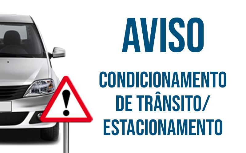 AVISO Condicionamento TransitoEstacionamento Banner