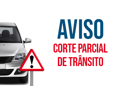 Corte parcial transito 450