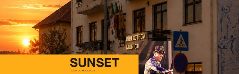 Sunset na Biblioteca