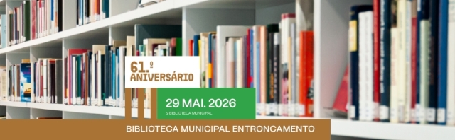 Biblioteca Municipal do Entroncamento celebra 61.º aniversário com programação dedicada à memória e à leitura